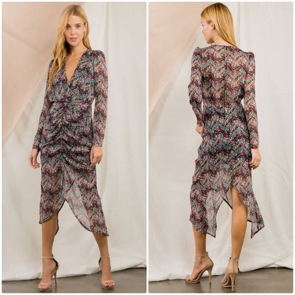 Fanco Dresses & Skirts - FANCO jolene ruched dress